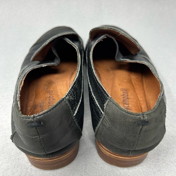 Jeffery Campbell Women's Black Leather Berkley Loafers Size 6.5 - Picture 9 of 14